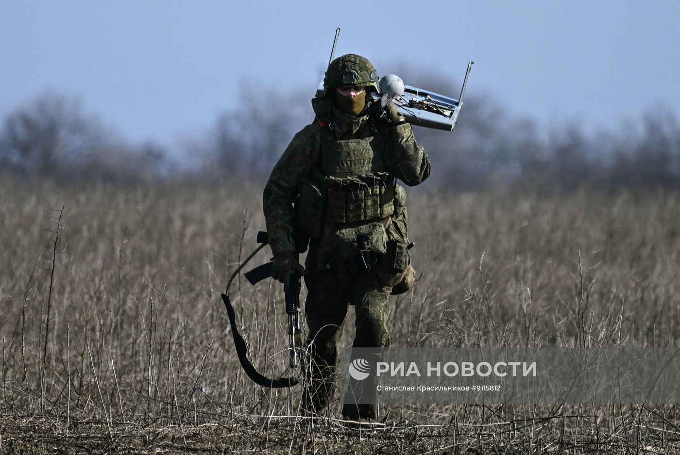 Боевая работа расчета БПЛА "Скат 350М" группировки войск "Центр" на Днепропетровском направлении СВО