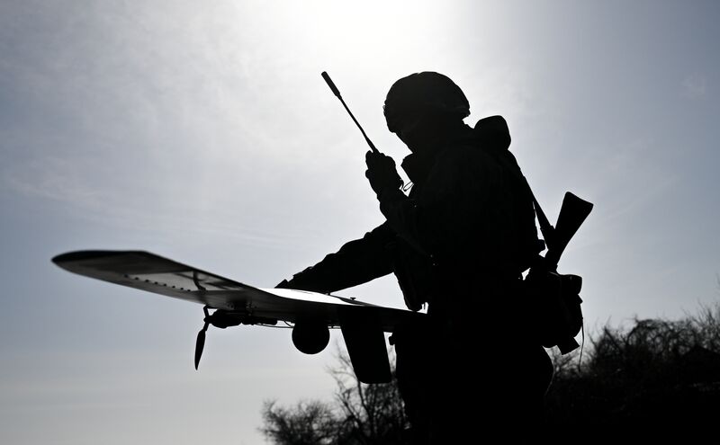 Боевая работа расчета БПЛА "Скат 350М" группировки войск "Центр" на Днепропетровском направлении СВО