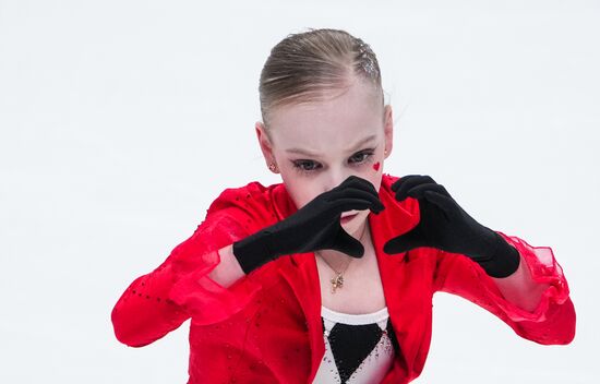 Фигурное катание. Финал Гран-при России. Женщины. Произвольная программа