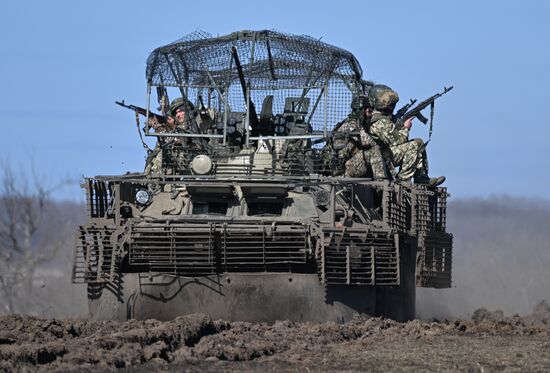 Боевое слаживание штурмовых подразделений группировки войск "Центр" на Днепропетровском направлении СВО