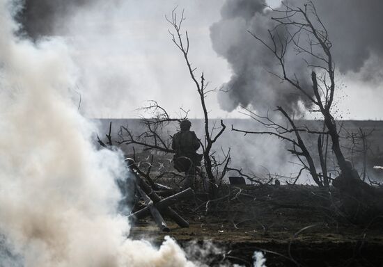 Боевое слаживание штурмовых подразделений группировки войск "Центр" на Днепропетровском направлении СВО