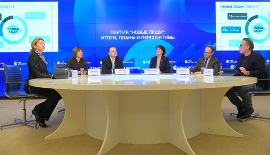 Круглый стол Экспертного института социальных исследований на тему: "Партия "Новые люди": итоги, планы и перспективы"