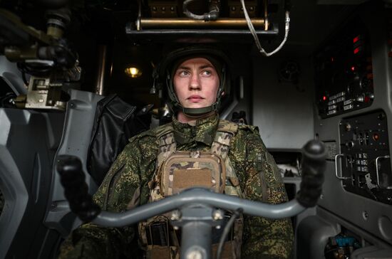 Боевое дежурство ЗРК "Бук-М3" группировки войск "Центр" на Добропольском направлении СВО