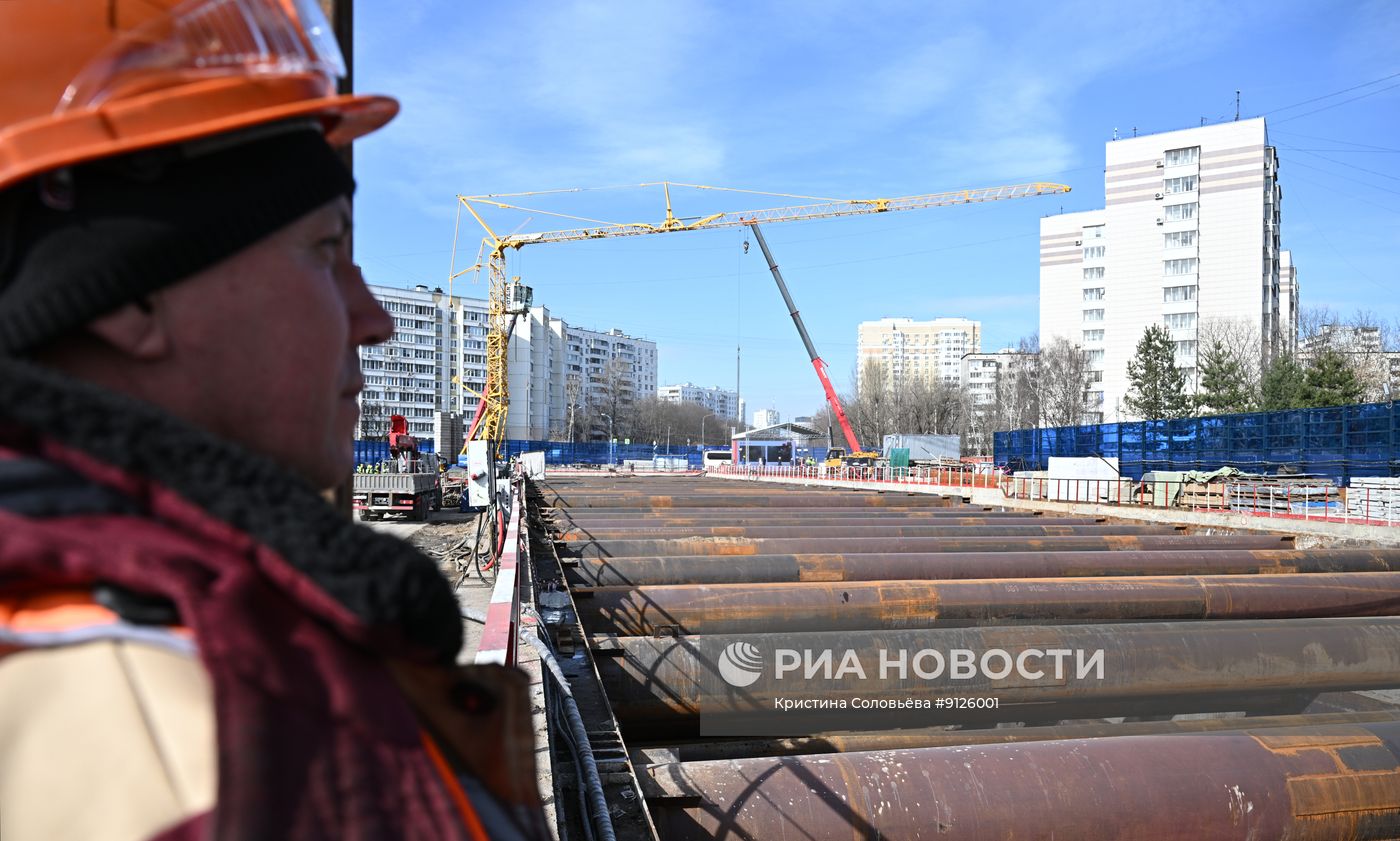 Строительство Бирюлевской линии московского метро