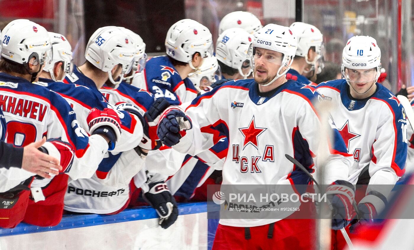 Хоккей. КХЛ. "Спартак" (Москва) - ЦСКА (Москва) 