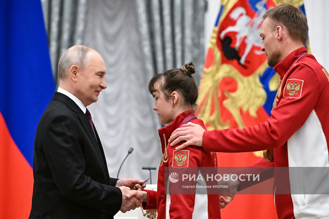 Вручение госнаград российским паралимпийцам