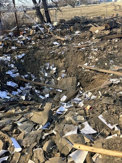 Последствия обстрела Белгородской области