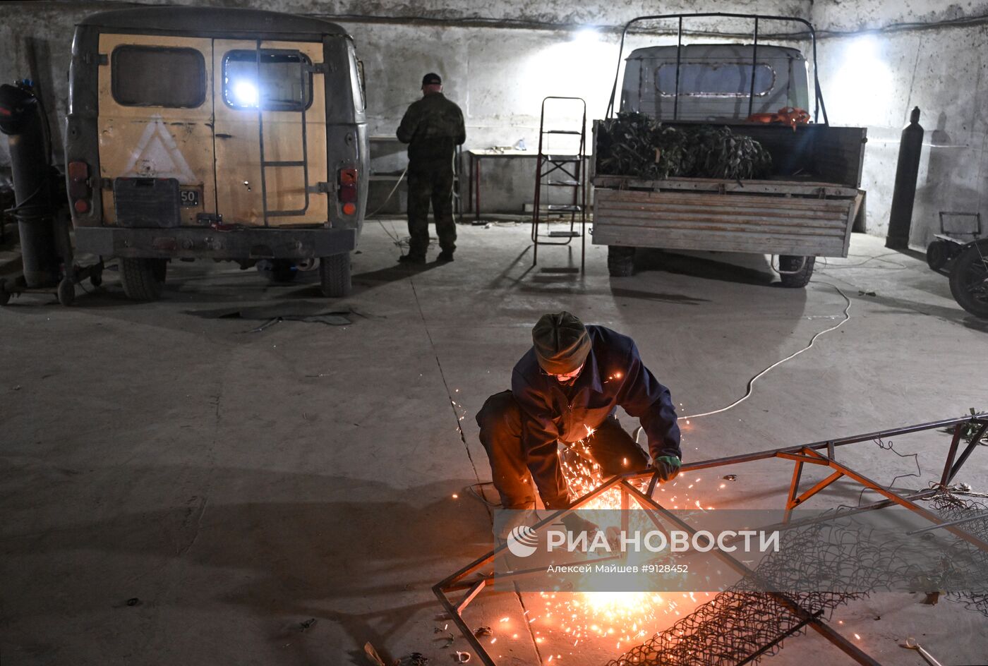 Работа ремонтной роты десантного соединения на Запорожском направлении СВО