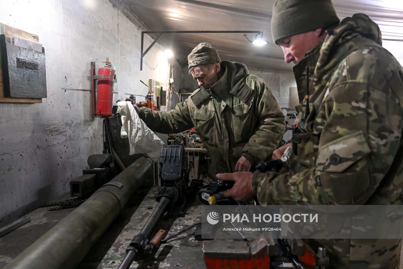 Работа ремонтной роты десантного соединения на Запорожском направлении СВО