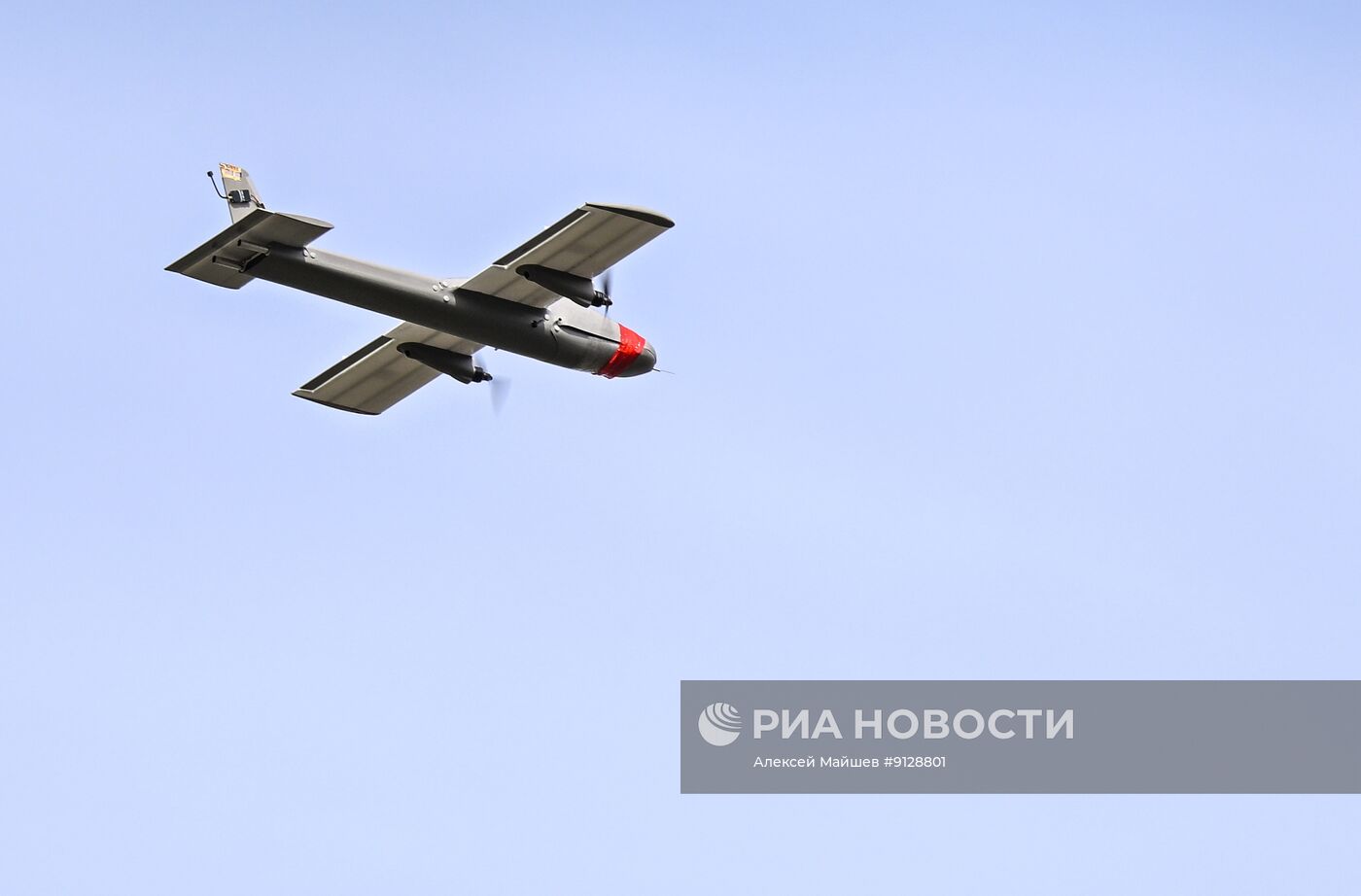 Работа расчета БПЛА "Молния-2" 58-й армии на Запорожском направлении СВО