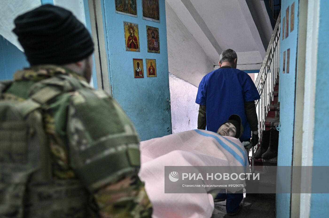 Передовая медицинская группа 27-й дивизии группировки войск "Центр" на Добропольском направлении СВО