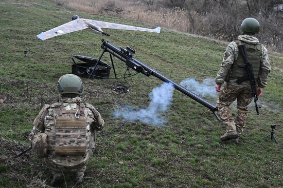 Боевая работа расчета БПЛА группировки войск "Центр" на Добропольском направлении СВО