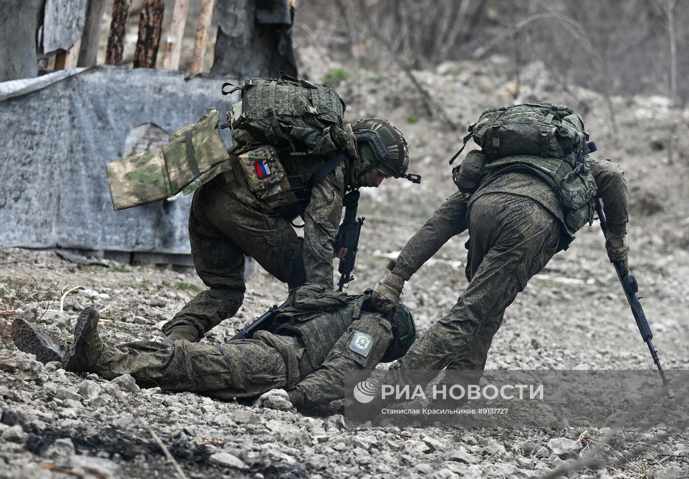 Боевое слаживание штурмовиков группировки войск "Центр" на Днепропетровском направлении СВО