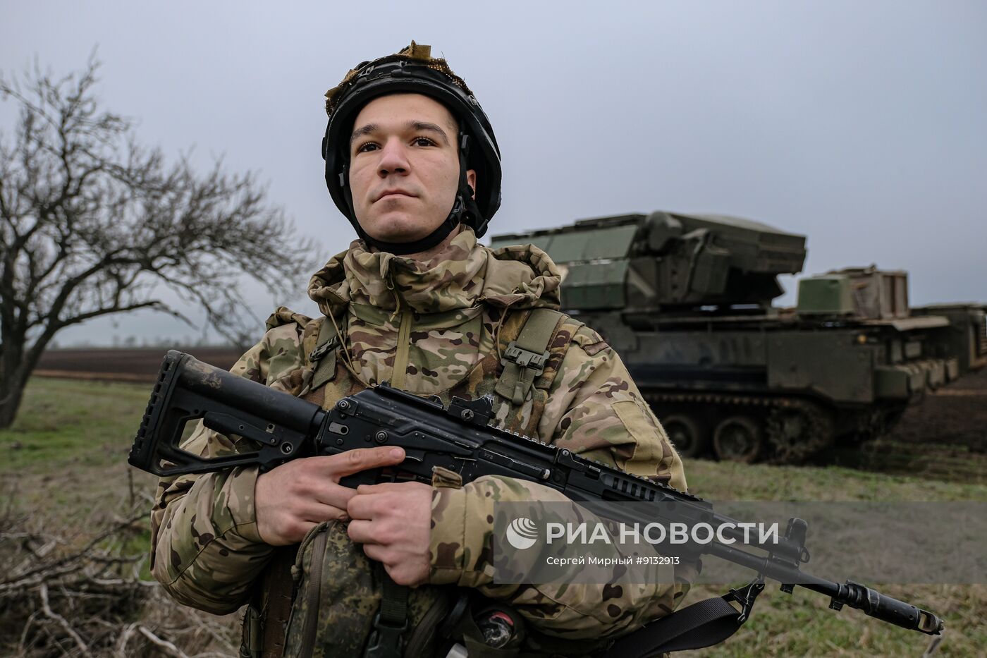 Боевая работа расчёта ЗРК "Тор-М2" на Запорожском направлении