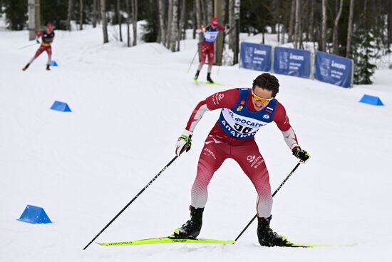 Лыжные гонки. Финал Кубка России. Мужчины. Свободный стиль