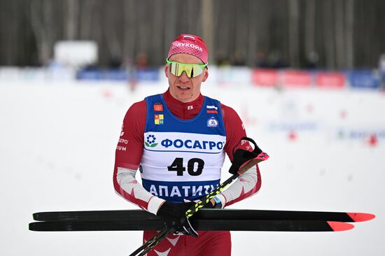 Лыжные гонки. Финал Кубка России. Мужчины. Свободный стиль