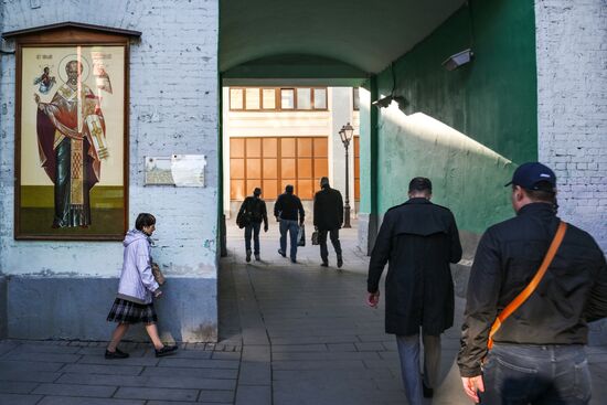 Весна в Москве