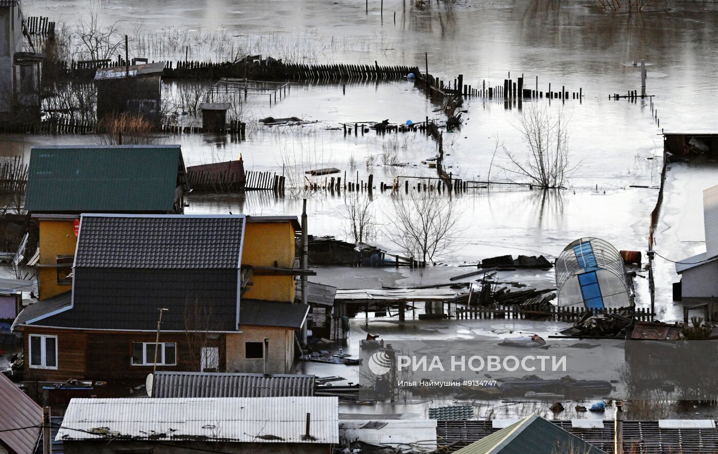 Паводки в России