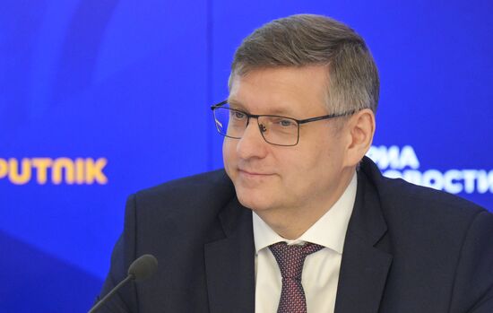 Пресс-конференция, посвященная проведению Второго Всероссийского агродиктанта