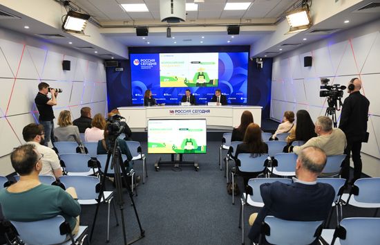 Пресс-конференция, посвященная проведению Второго Всероссийского агродиктанта