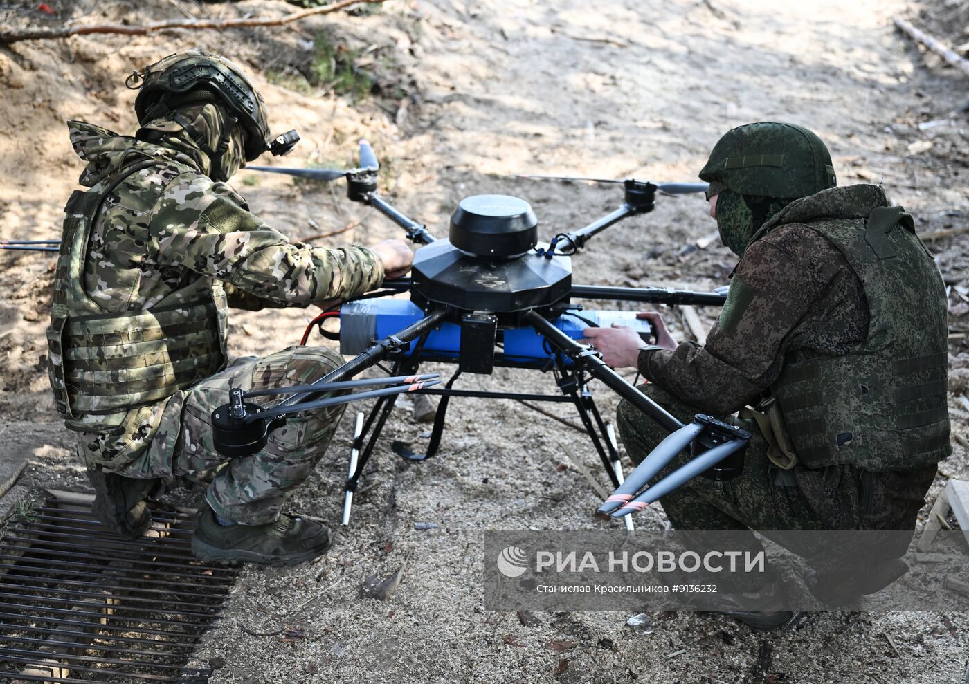 Лаборатория БПЛА группировки войск "Запад" на Рубцовском направлении СВО