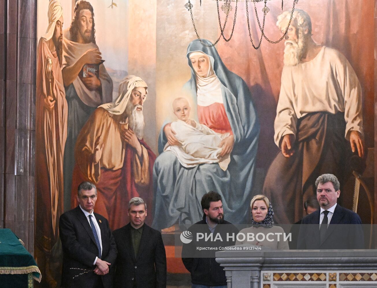 Патриаршее служение в канун Вербного воскресенья