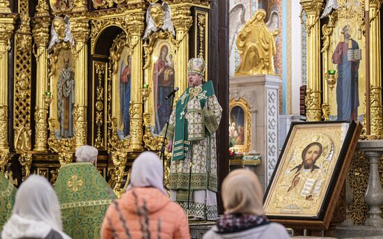 Празднование Вербного воскресенья