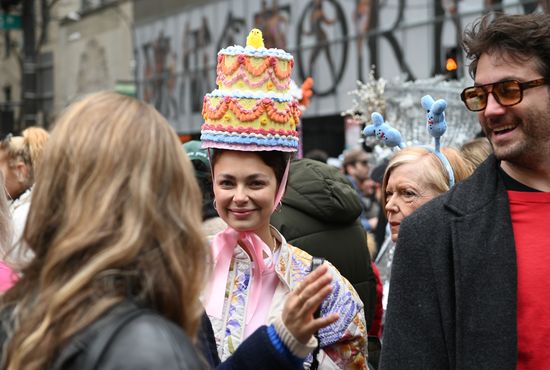 Пасхальный парад в Нью-Йорке