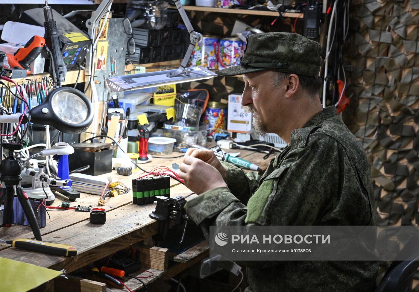 Лаборатория РЭБ группировки войск "Запад" на Харьковском направлении СВО