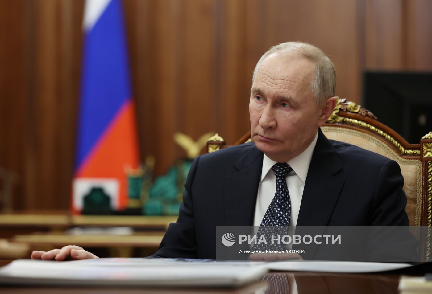 Президент Владимир Путин встретился с губернатором Ивановской области Станиславом Воскресенским