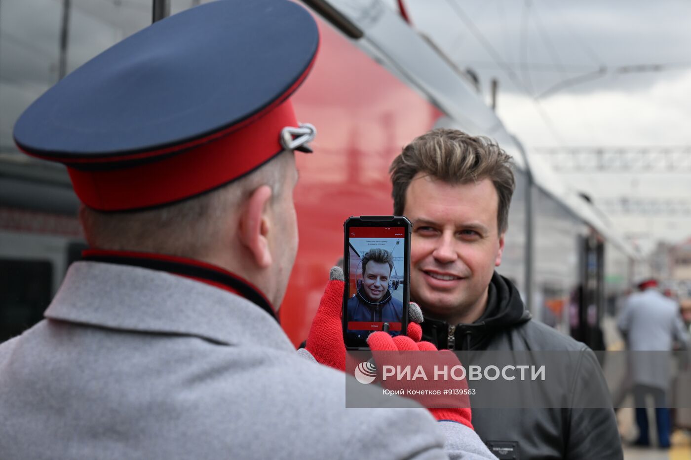 Тестирование сервиса посадки в поезд по биометрии