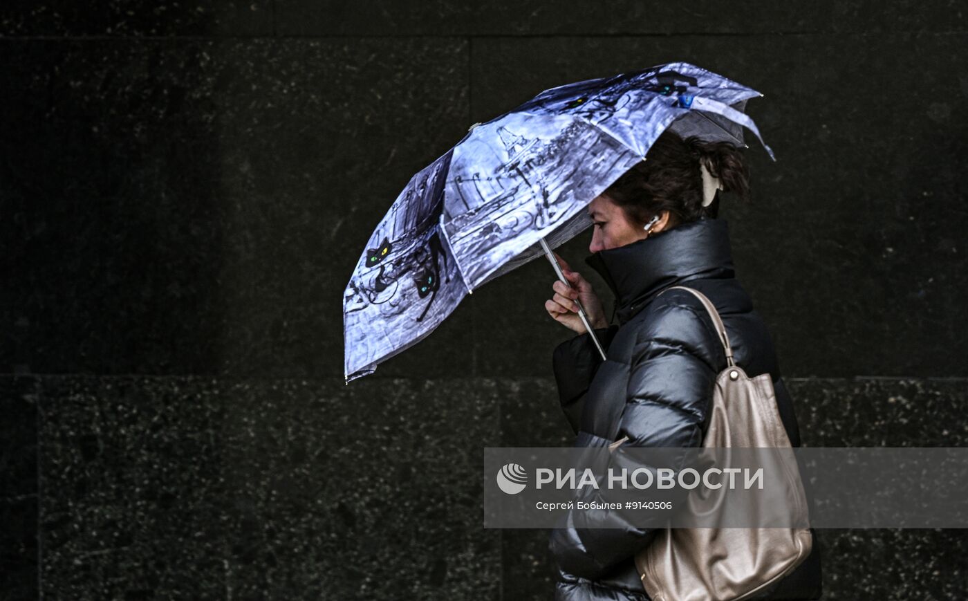 Дождливая погода в Москве
