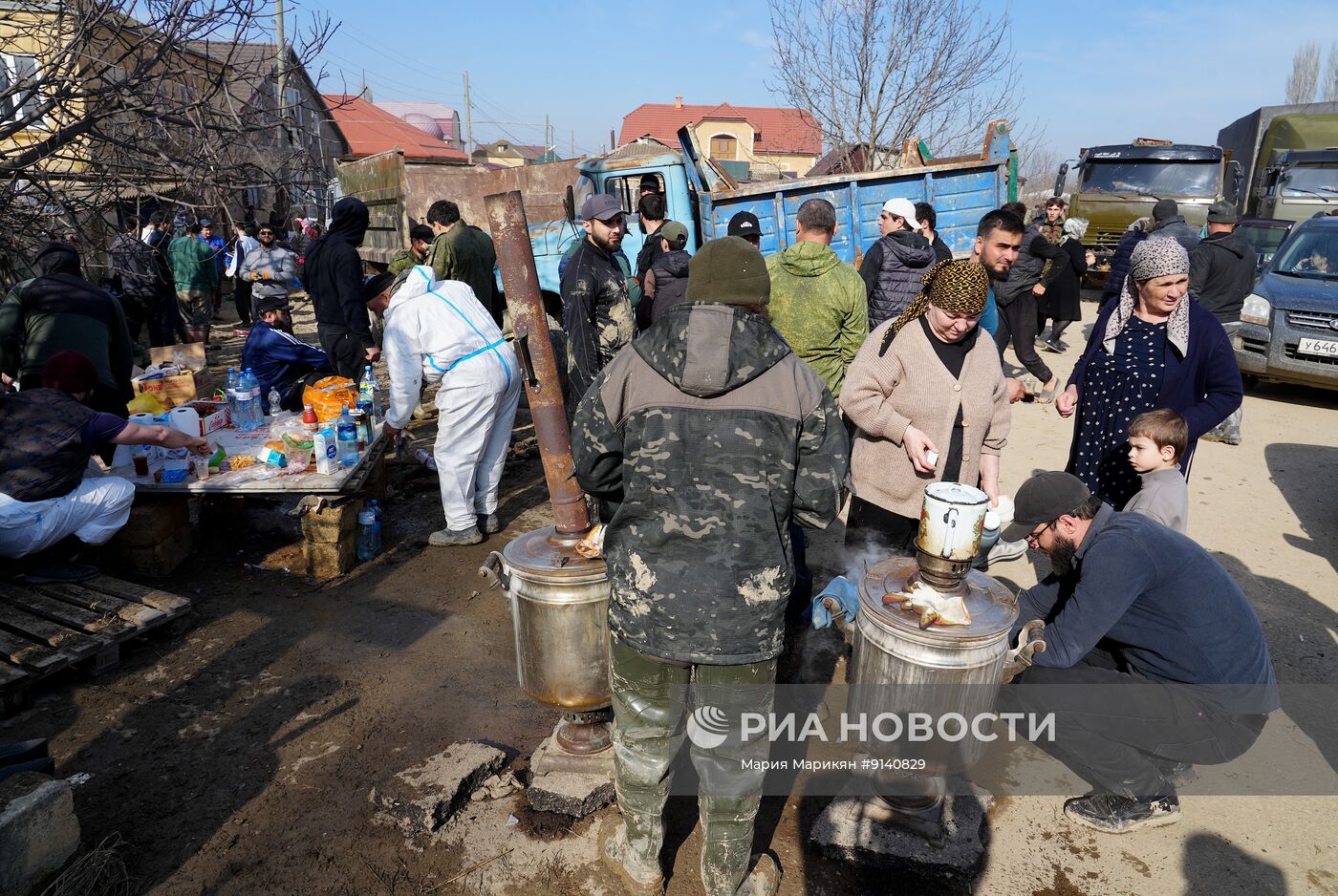 Ликвидация последствий наводнения в Дагестане