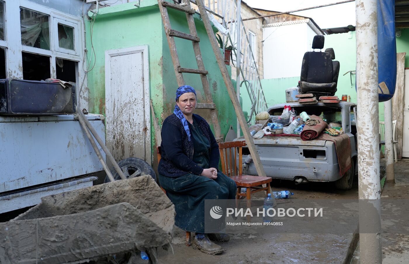 Ликвидация последствий наводнения в Дагестане