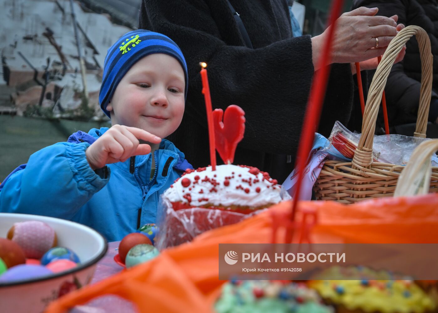 Празднование Пасхи в России