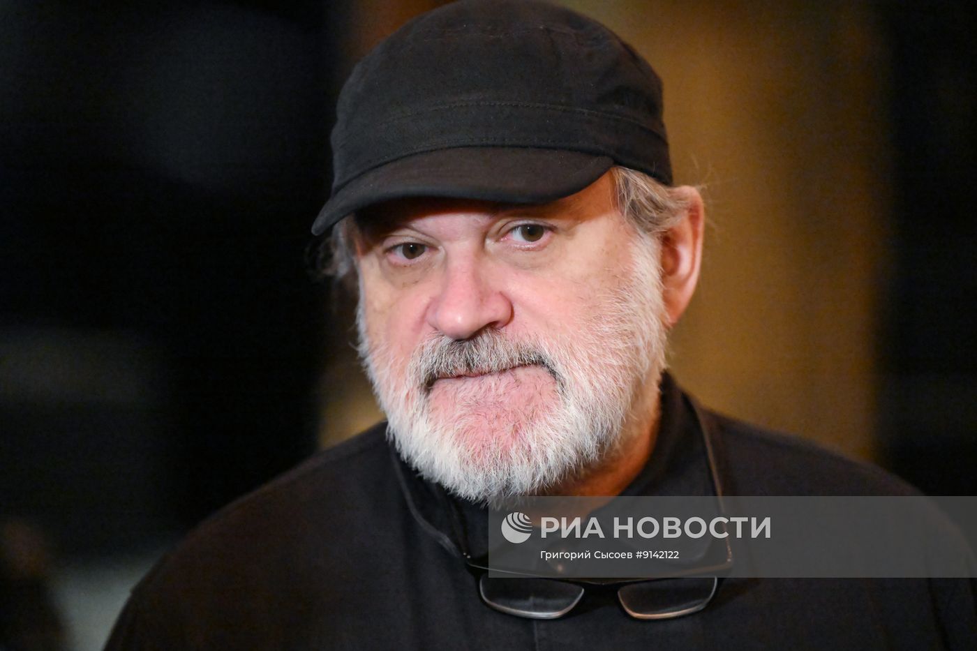 Репетиция спектакля "Материнское сердце" в постановке БДТ имени Г. А. Товстоногова в Москве
