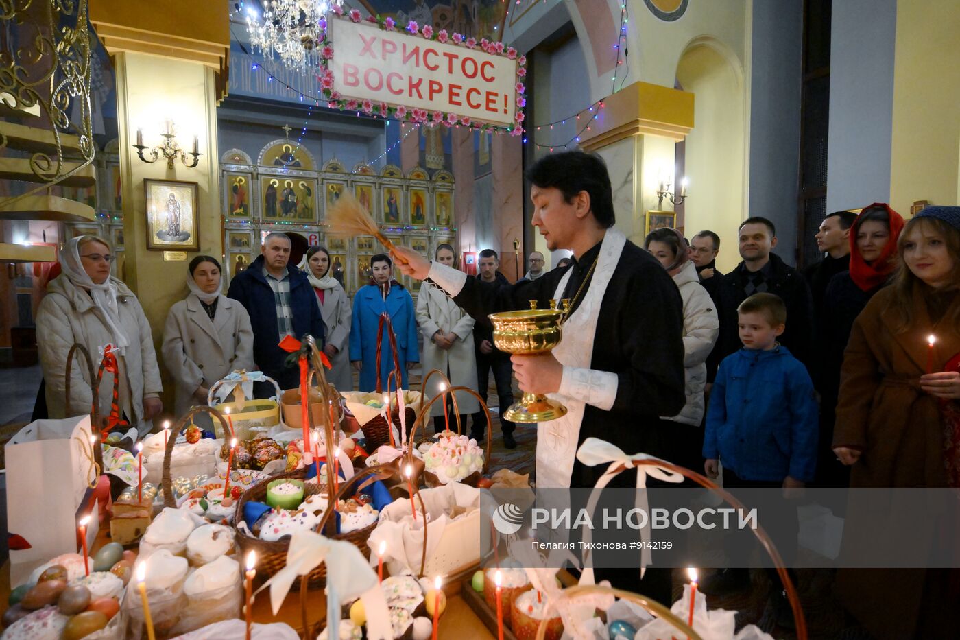 Празднование православной Пасхи в КНДР