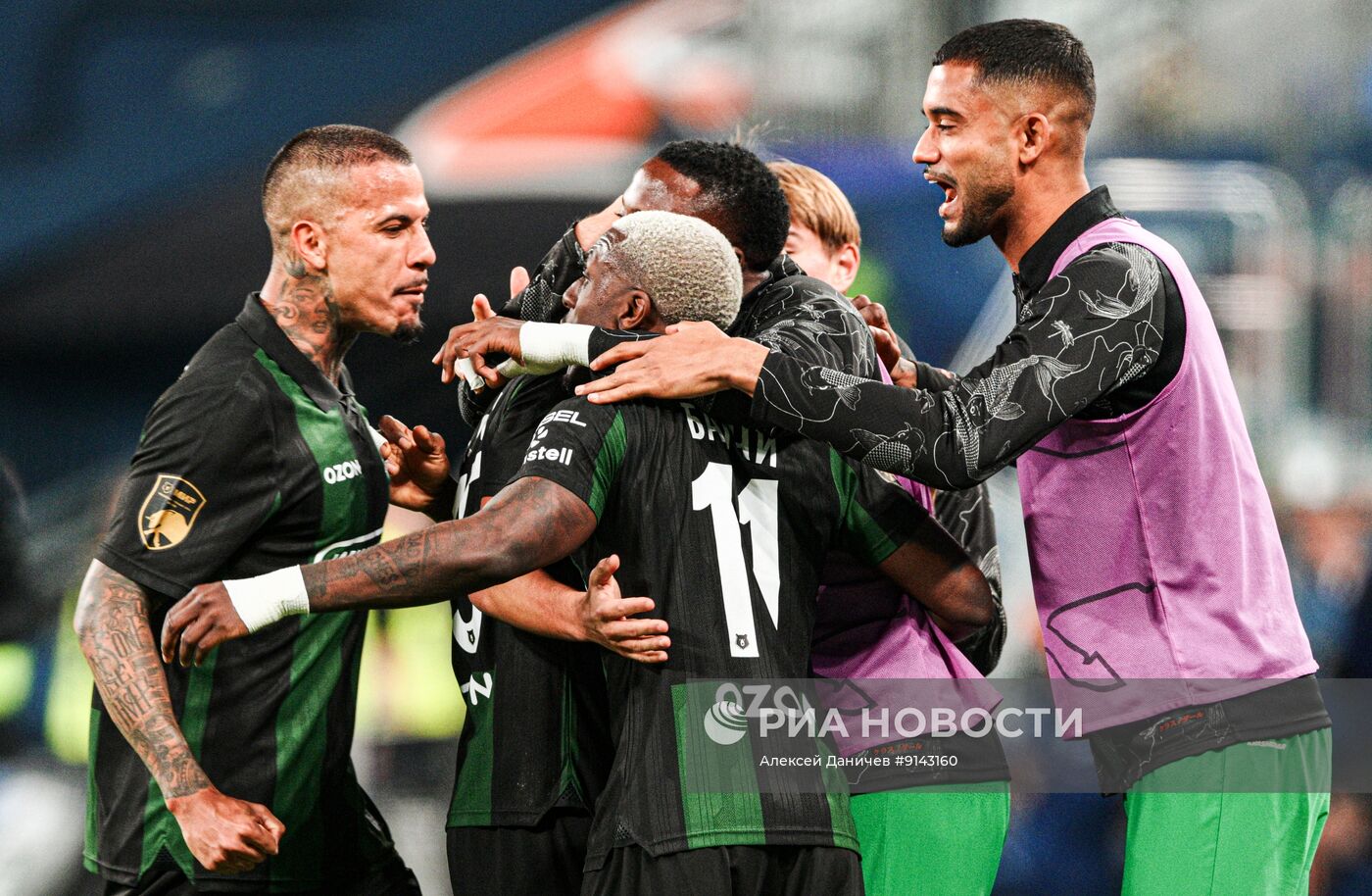 Футбол. РПЛ. "Зенит" (Санкт-Петербург) - "Краснодар" (Краснодар)