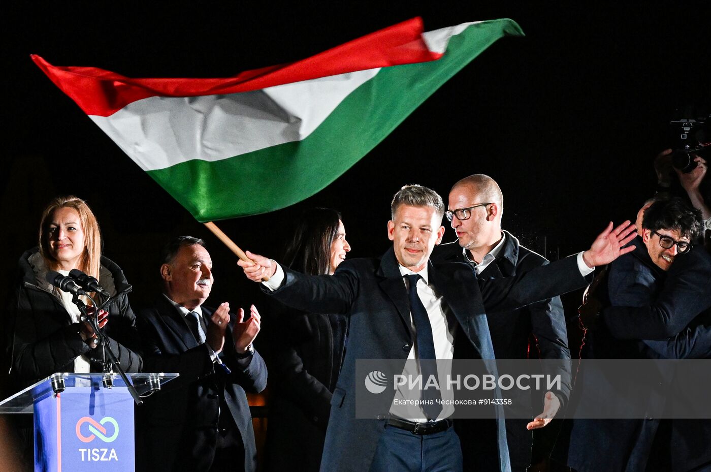 Партия Петера Мадьяра "Тиса" победила на выборах в Венгрии
