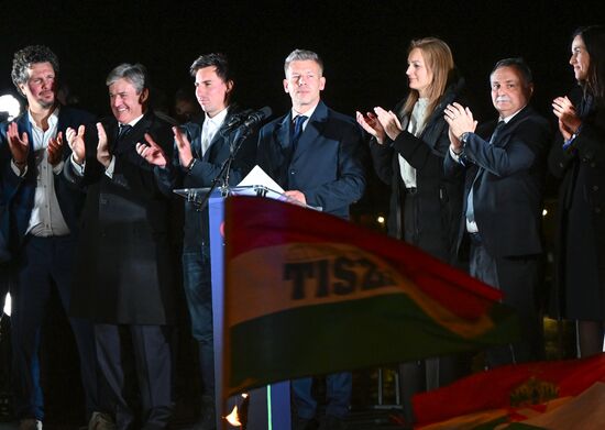 Партия Петера Мадьяра "Тиса" победила на выборах в Венгрии