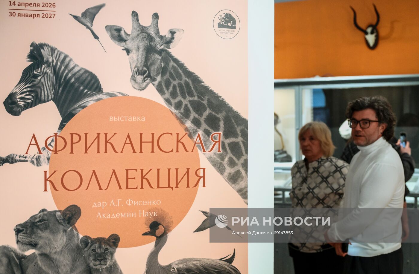 Выставка "Африканская коллекция" в Зоологическом музее в Санкт-Петербурге