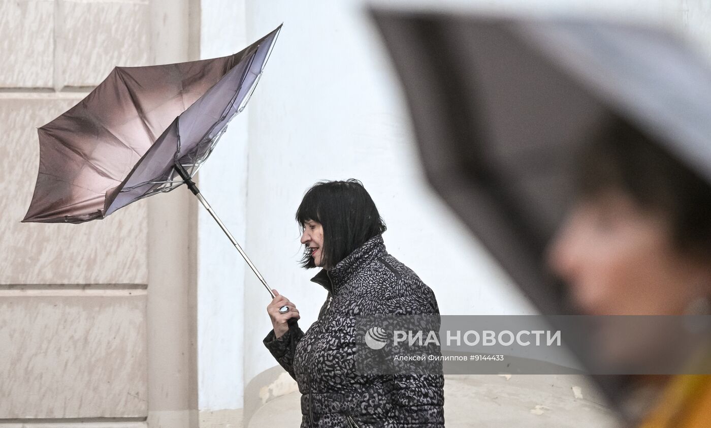 Дождь в Москве