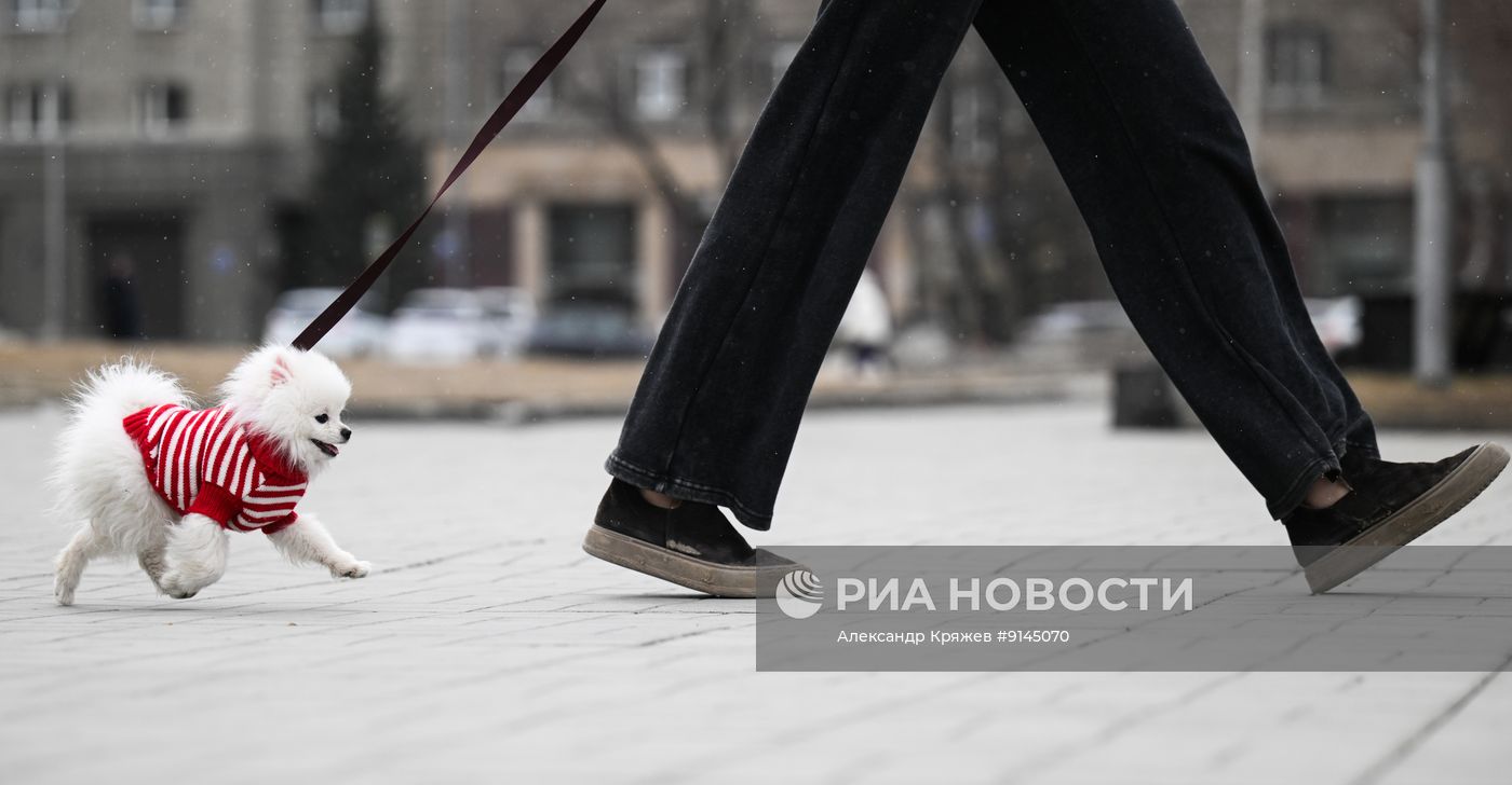 Весна в Новосибирске
