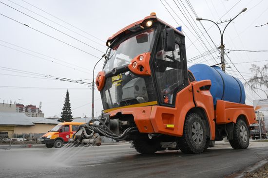 Весна в Новосибирске
