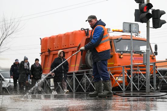 Весна в Новосибирске