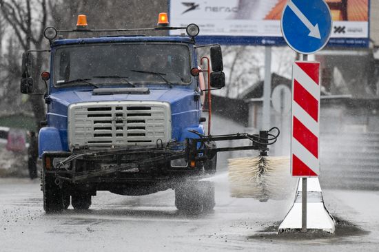 Весна в Новосибирске