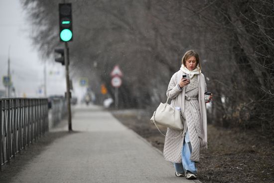 Весна в Новосибирске