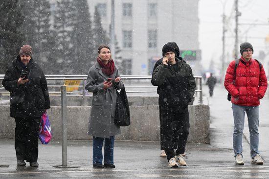 Весна в Новосибирске