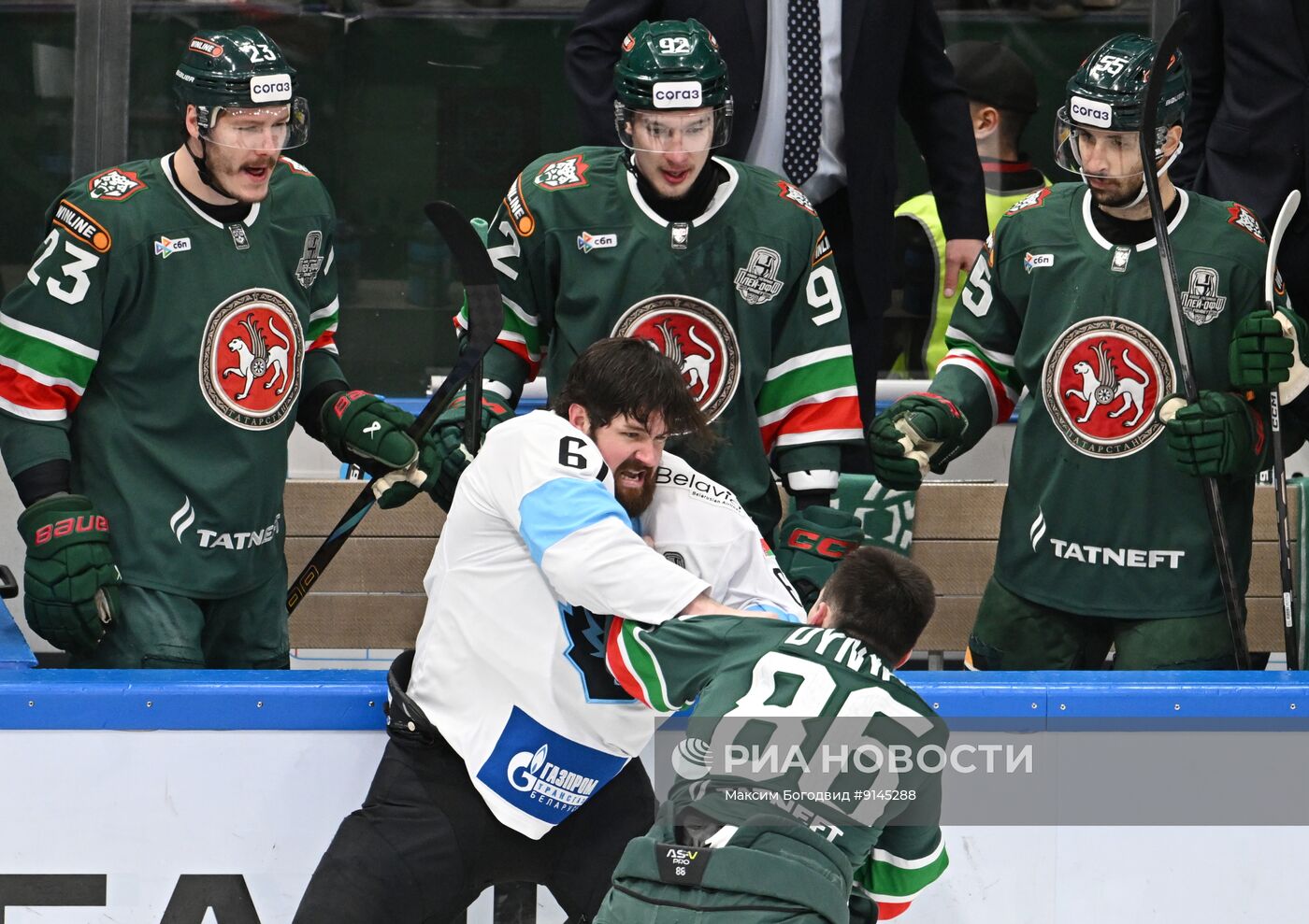 Хоккей. КХЛ. "Ак Барс" (Казань) - "Динамо" (Минск)