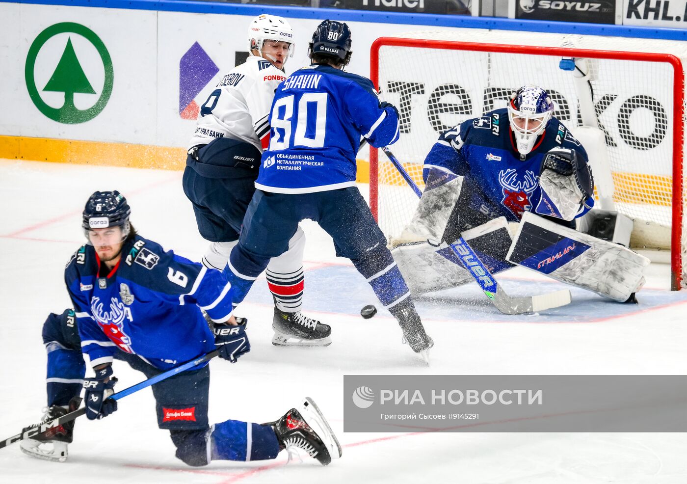 Хоккей. КХЛ. "Торпедо" (Нижний Новгород) - "Металлург" (Магнитогорск)